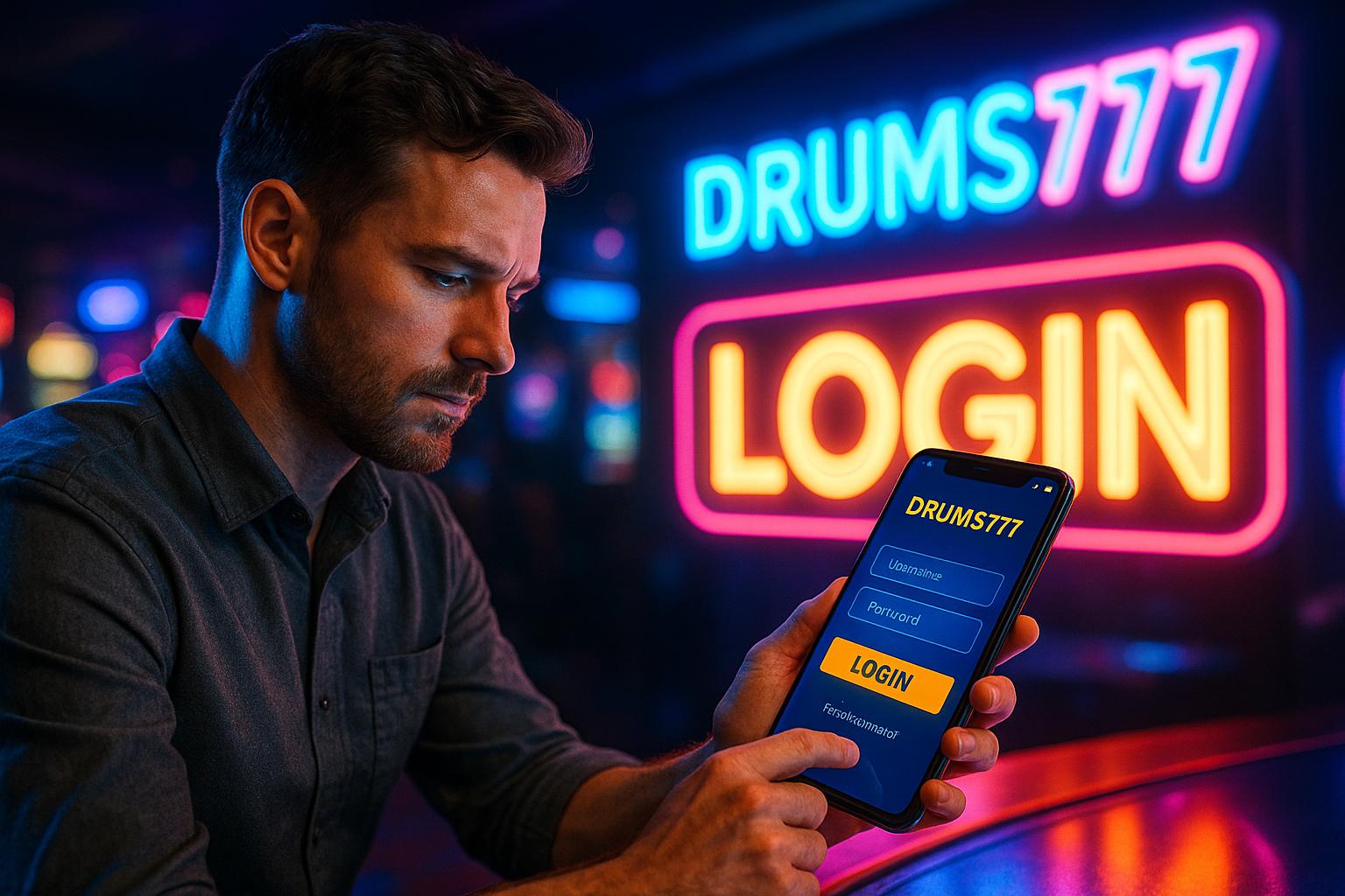 Login no Cassino DRUMS777
